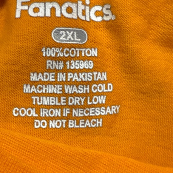 Fanatics Orange Tennessee Volunteers Short Sleeve Tee - Picture 3 of 4